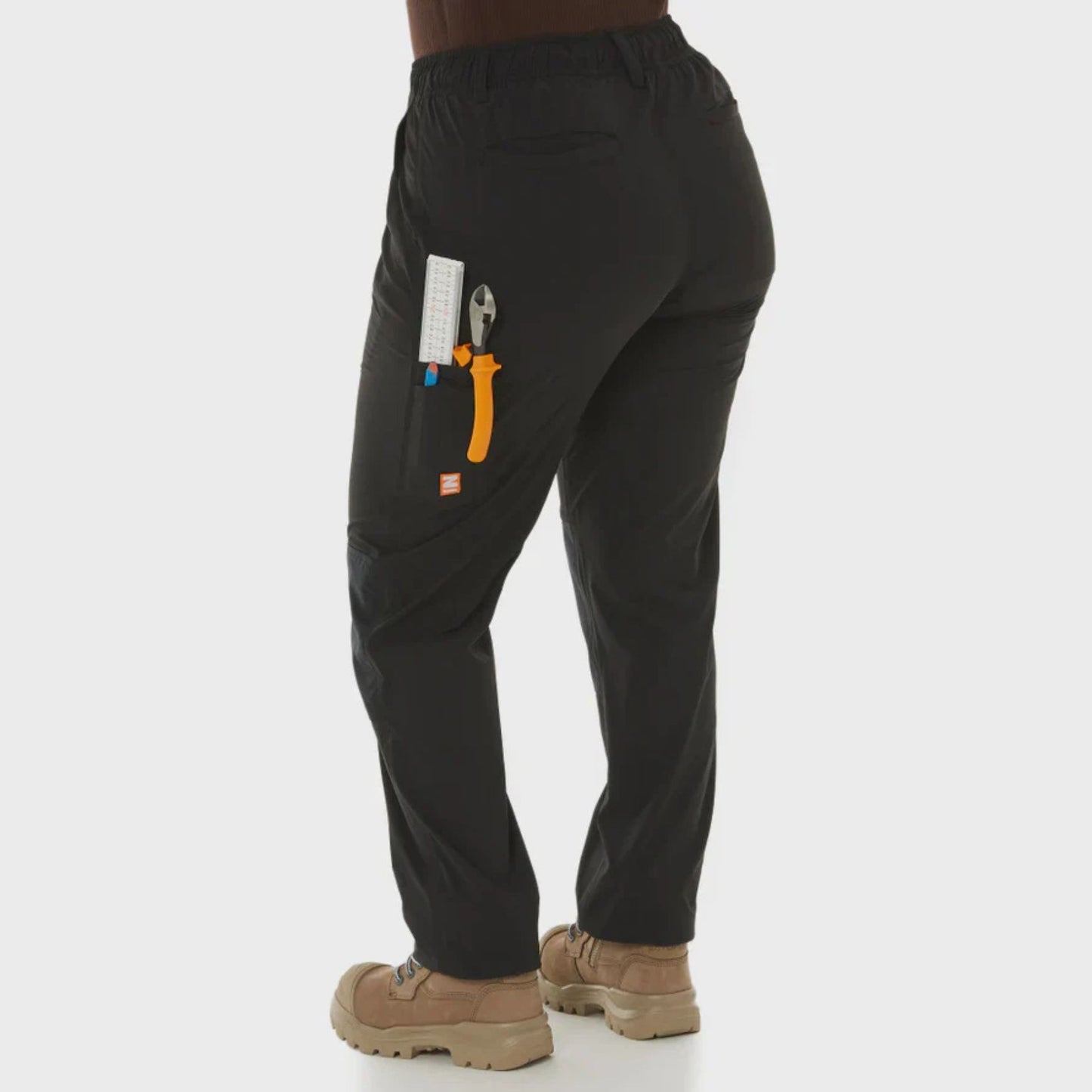 ZADIE WORKWEAR Z-LITE COMFORT WITH 4 WAY STRETCH PANT - BLACK