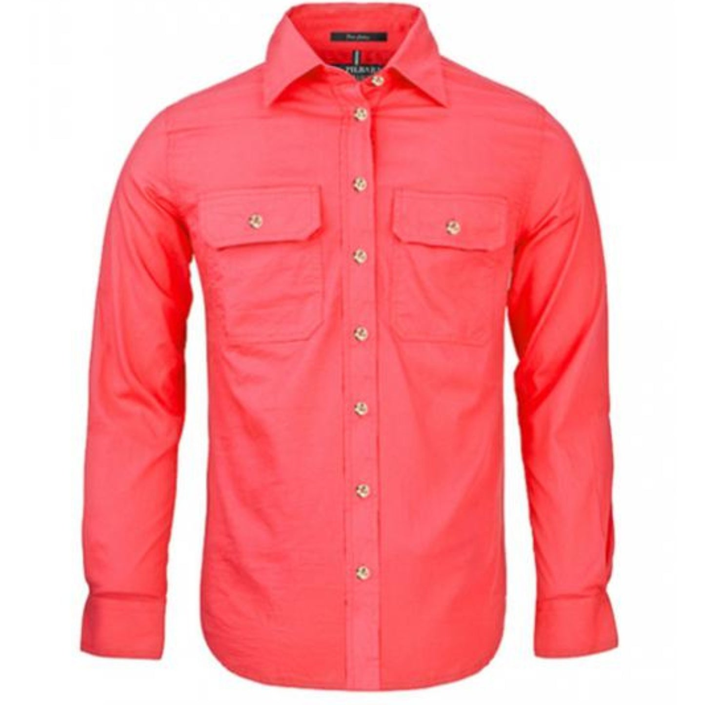 WOMEN'S PILBARA OPEN FRONT LONG SLEEVE SHIRT
