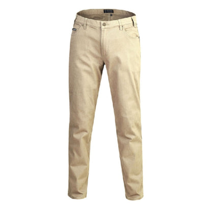 PILBARA MEN'S COTTON STRETCH JEANS - WHEAT