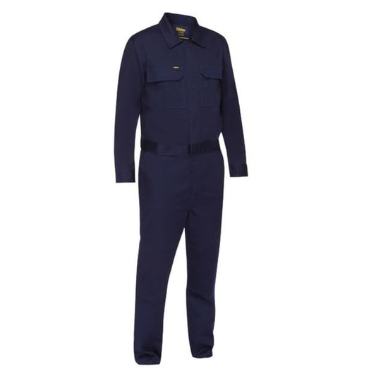 BISLEY COVERALL WITH WAIST ZIP OPENING - NAVY