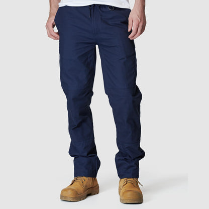 ELWD MENS ELASTIC PANTS - NAVY
