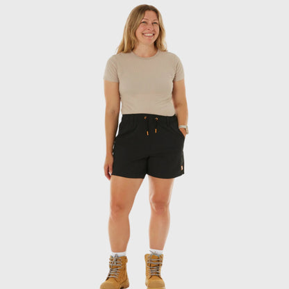 ZADIE WORKWEAR Z-LITE COMFORT WITH 4 WAY STRETCH SHORT - BLACK