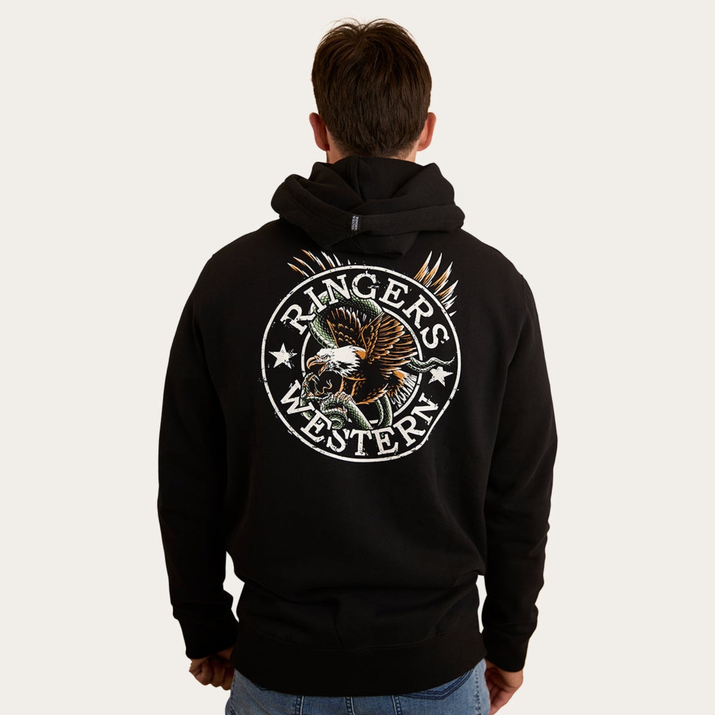 RINGERS WESTERN EYRIE MENS PULLOVER HOODIE