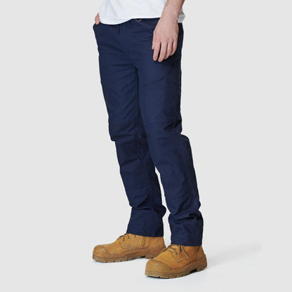 ELWD MENS ELASTIC PANTS - NAVY
