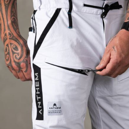 ANTHEM TRIUMPH PANT WITH TAPE - WHITE