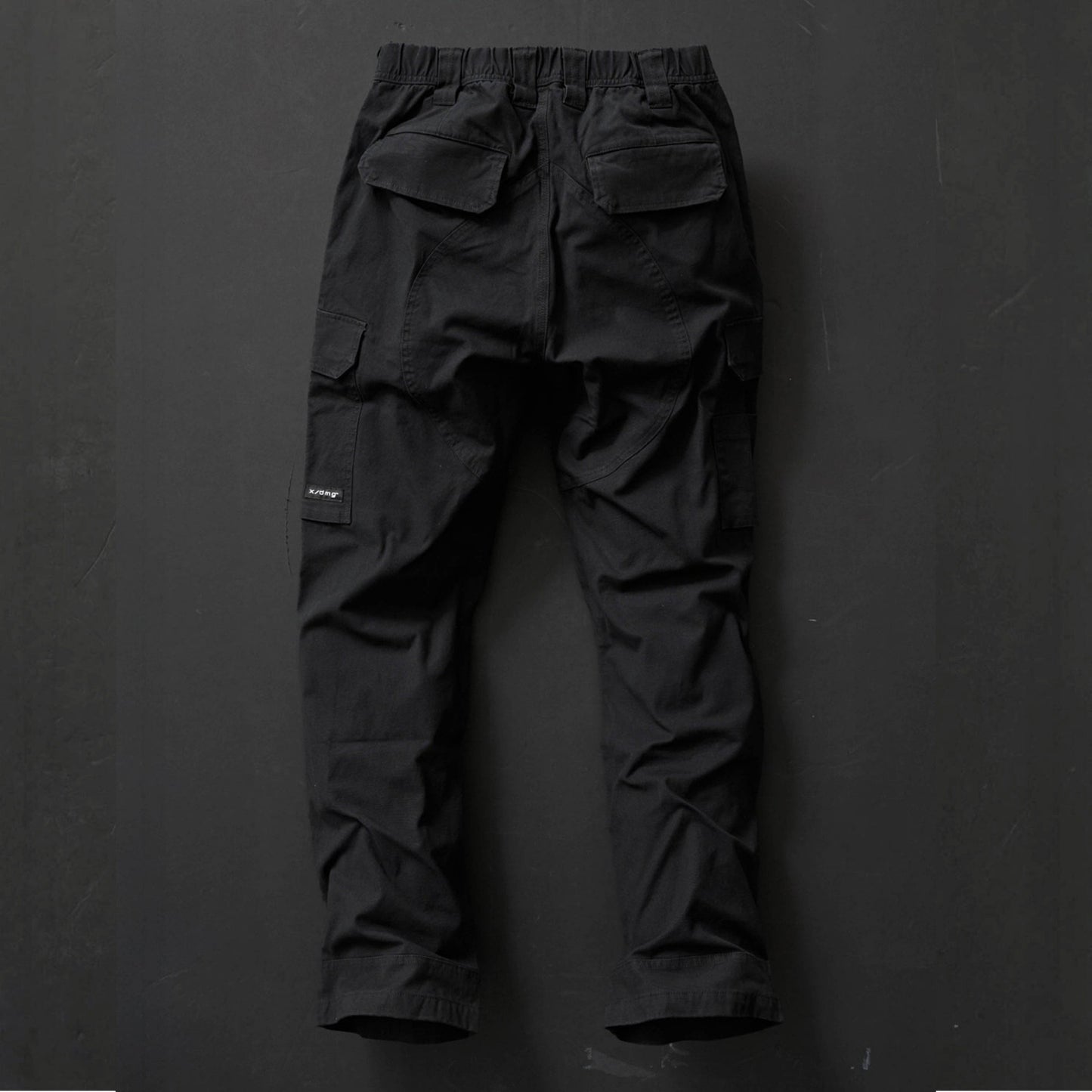 X-DMG UP-2 ELASTIC WAIST CARGO PANT - BLACK