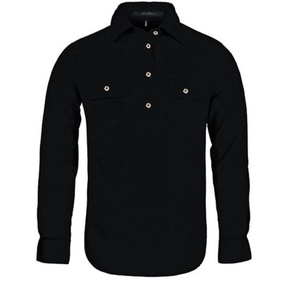 WOMEN'S PILBARA CLOSED FRONT LONG SLEEVE SHIRT