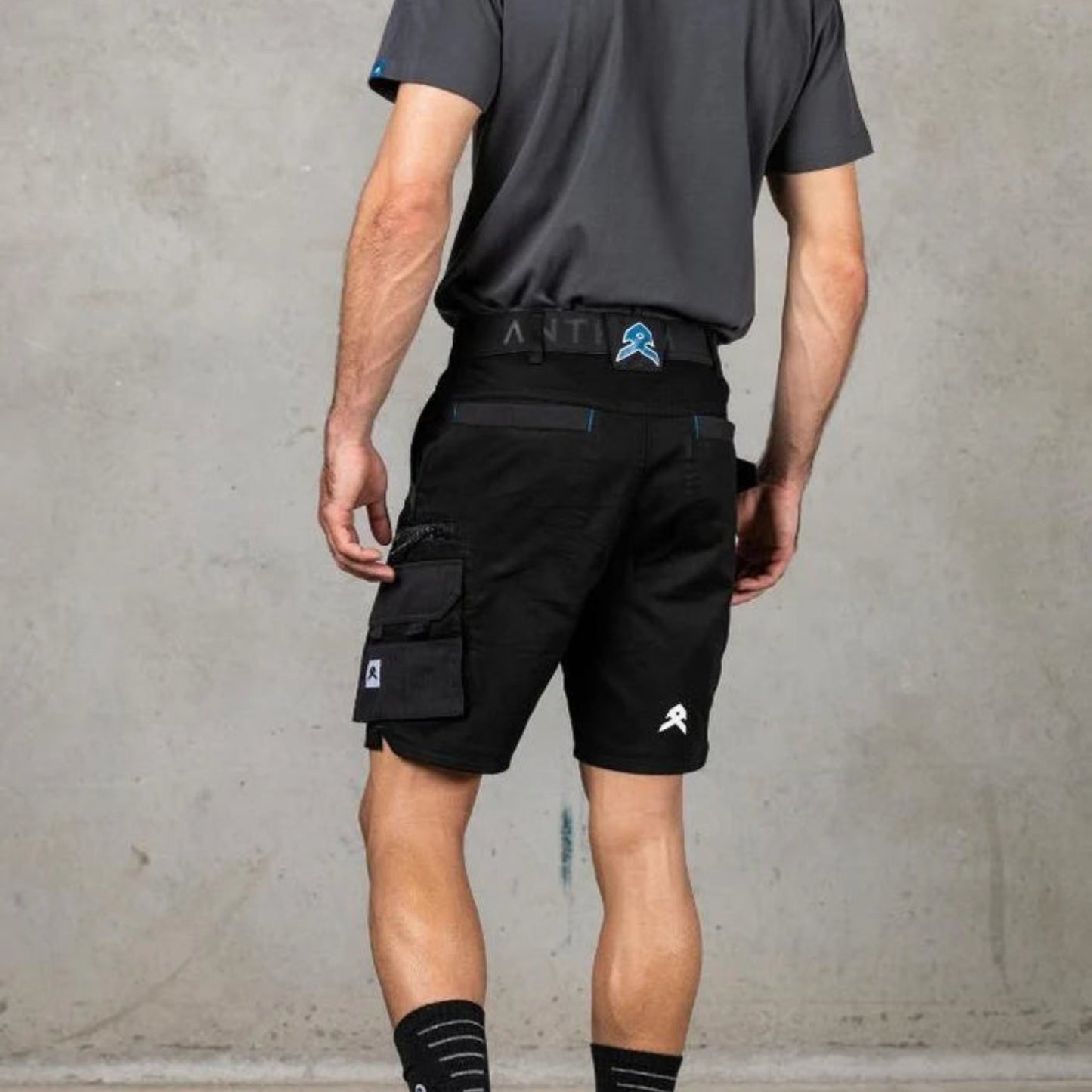 ANTHEM VICTORY SHORTS BLACK