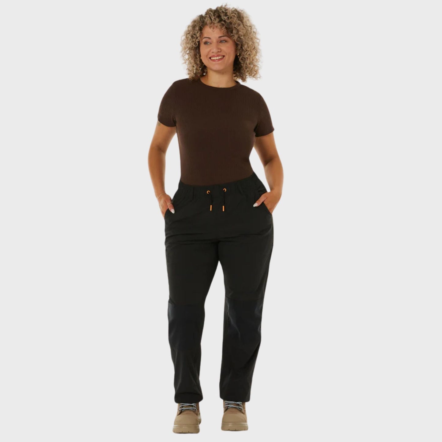 ZADIE WORKWEAR Z-LITE COMFORT WITH 4 WAY STRETCH PANT - BLACK