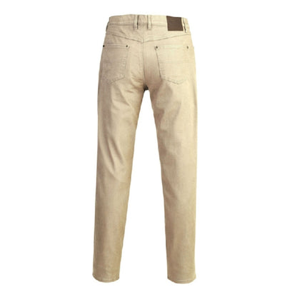 PILBARA MEN'S COTTON STRETCH JEANS - WHEAT