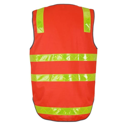 JB'S VIC ROAD (D+N) ZIP SAFETY VEST