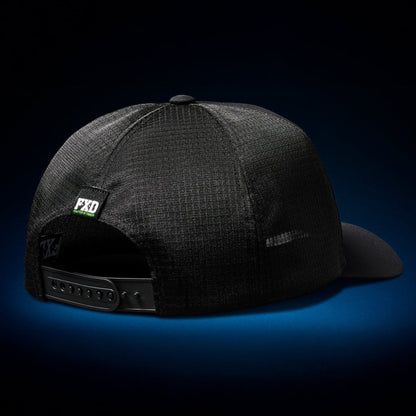 CP◆13 - TECH TRUCKER CAP BLACK/SMALL LOGO