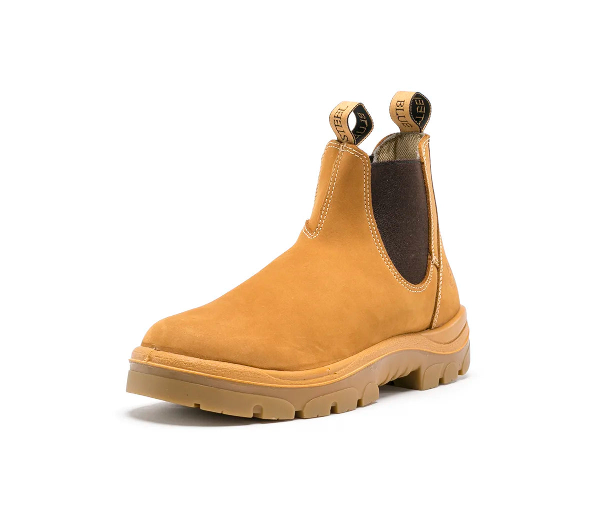 STEEL BLUE 312101 HOBART SLIP ON BOOTS - WHEAT