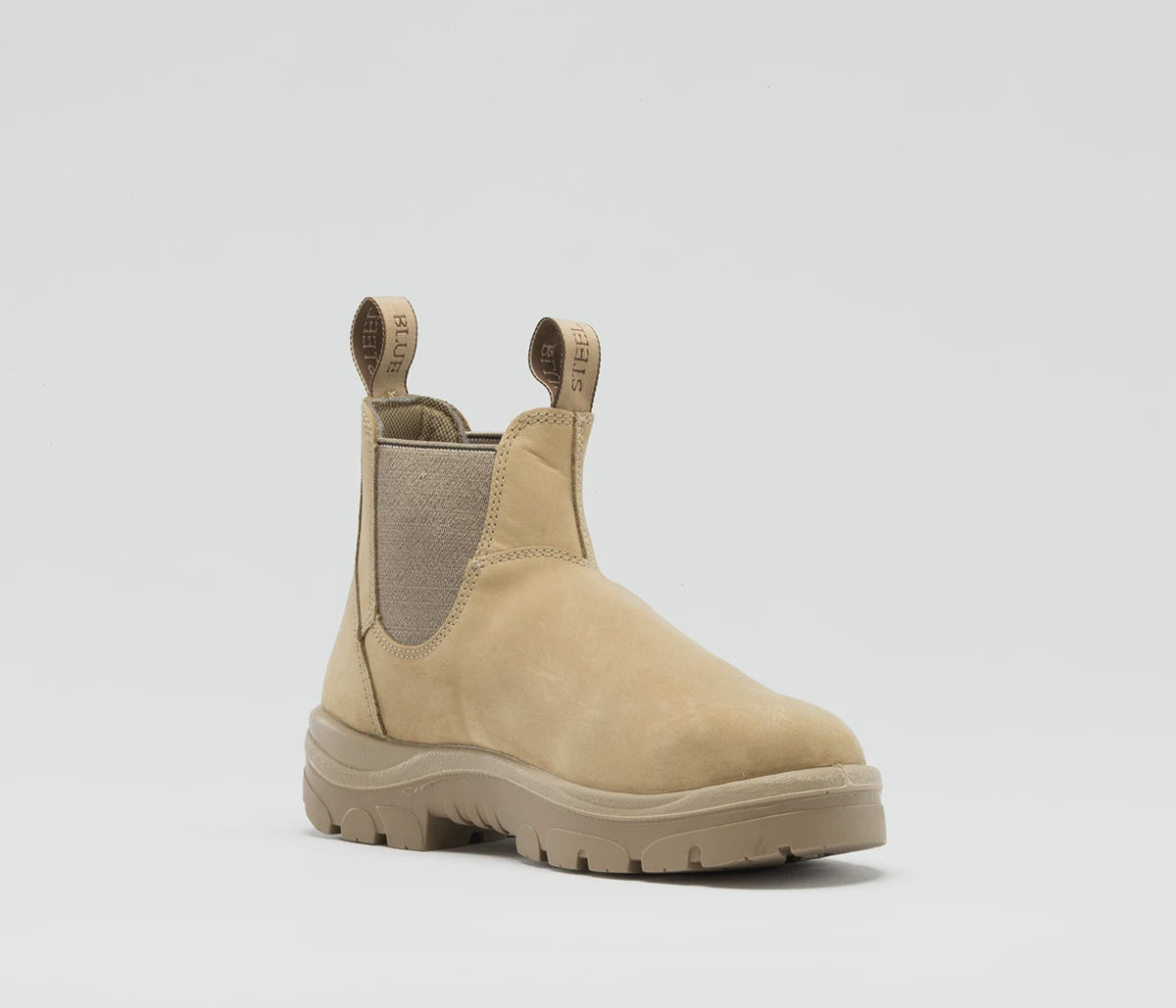 STEEL BLUE 312101 HOBART SLIP ON BOOTS - SAND