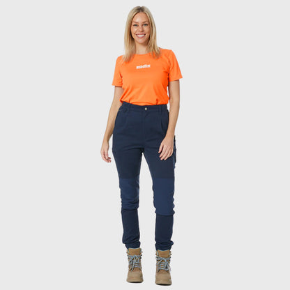 ZADIE WORKWEAR THE WORKZ PANT - NAVY