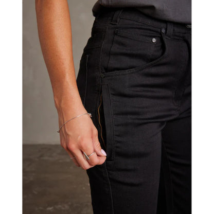 ANTHEM WOMEN'S TECH STRETCH DENIM - WASH BLACK