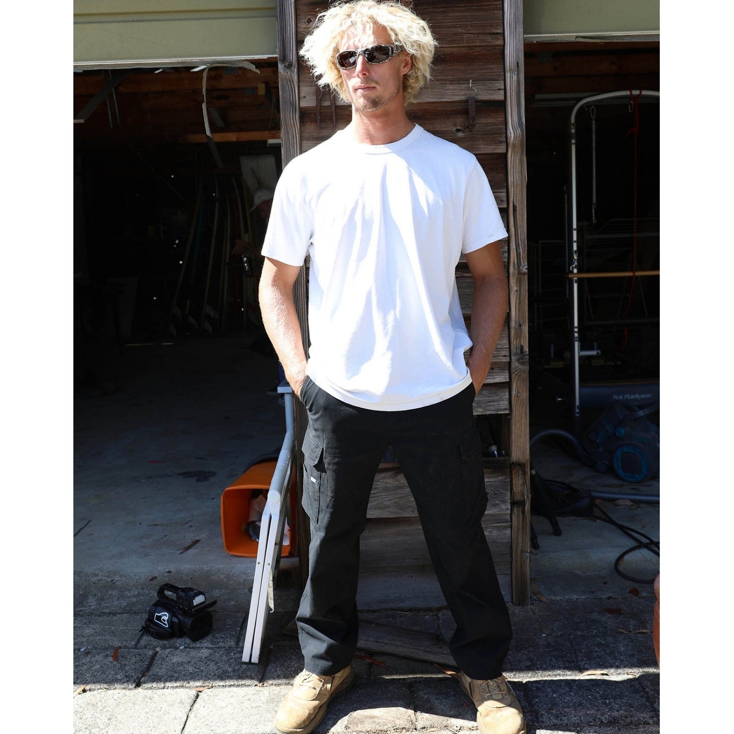 X-DMG UP-1 CARGO PANT - BLACK