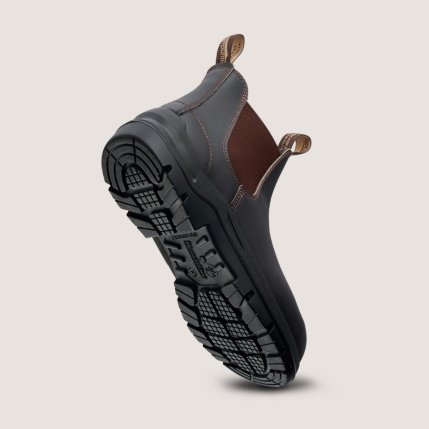 BLUNDSTONE #7508 UNISEX DURAFIT SAFETY BOOT - BROWN