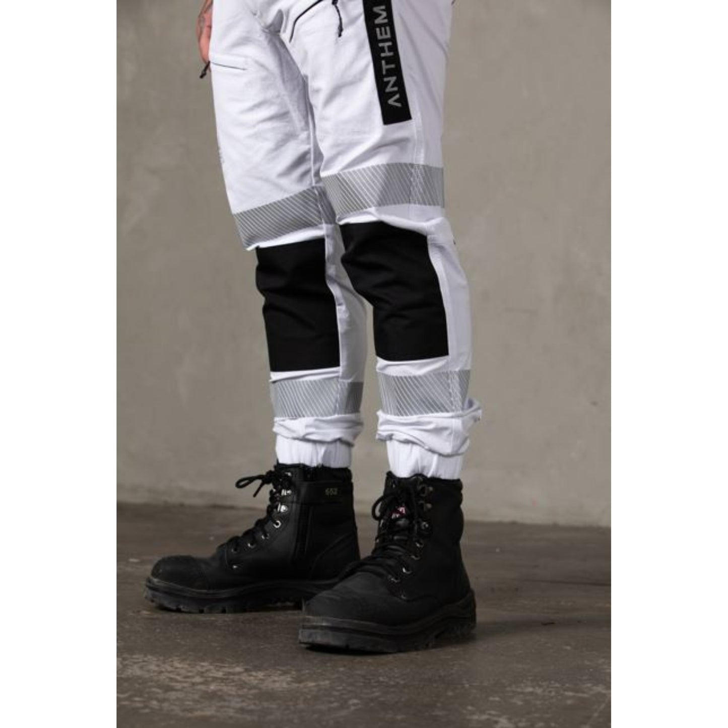 ANTHEM TRIUMPH PANT WITH TAPE - WHITE