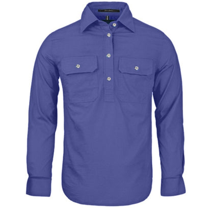 WOMEN'S PILBARA CLOSED FRONT LONG SLEEVE SHIRT