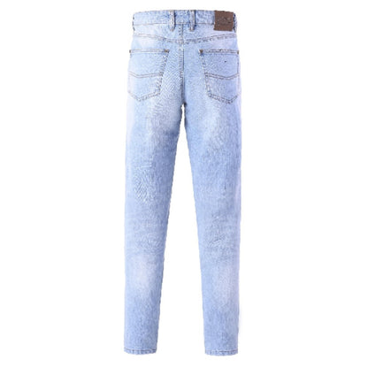 PILBARA MEN'S DISTRESS DENIM STRETCH JEANS