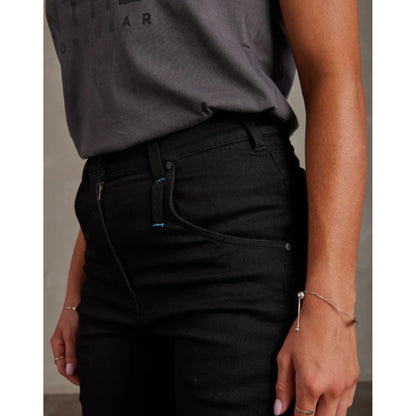 ANTHEM WOMEN'S TECH STRETCH DENIM - WASH BLACK