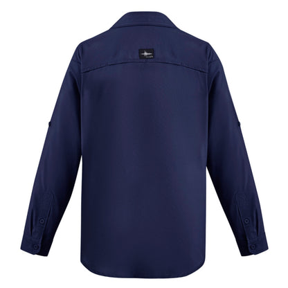 Mens Outdoor Long Sleeve Shirt - Navy