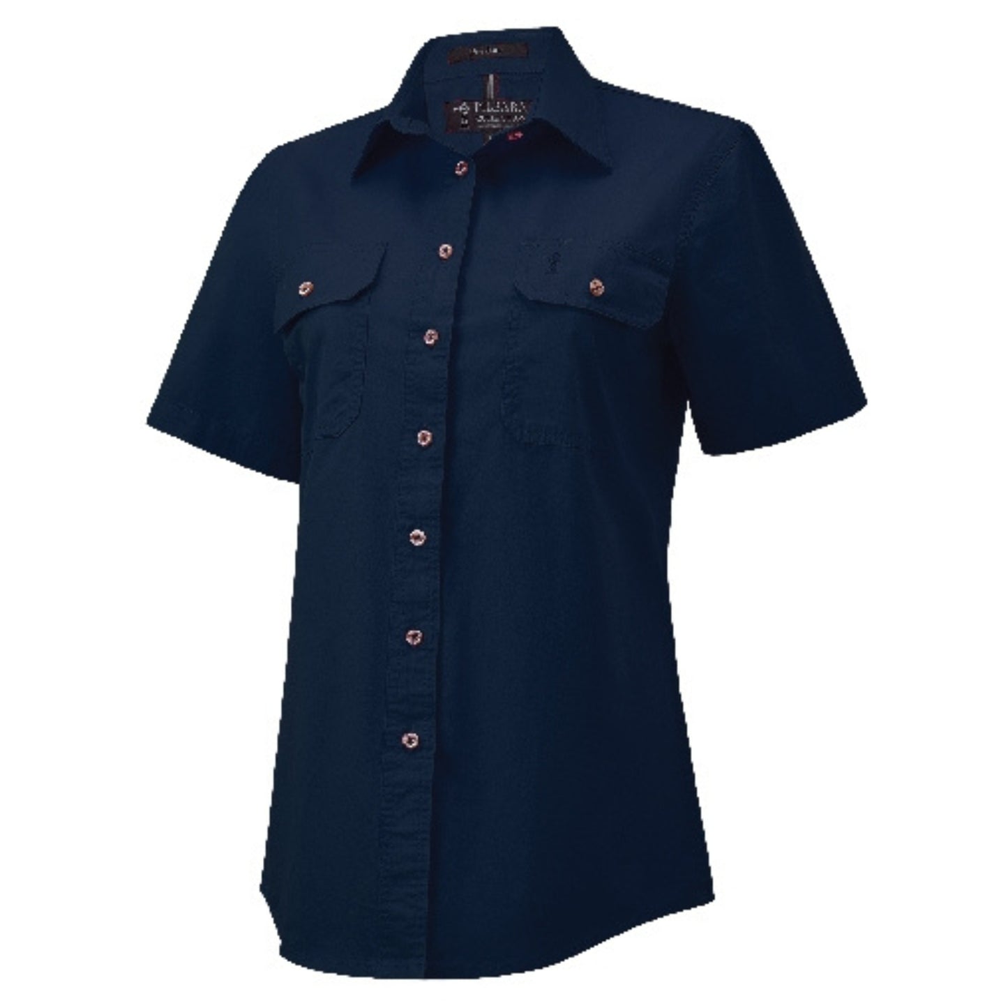 WOMEN'S PILBARA OPEN FRONT SHORT SLEEVE SHIRT