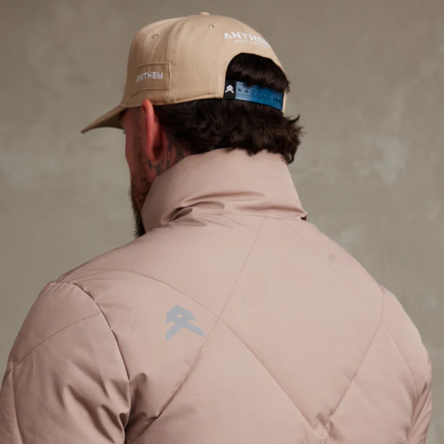 ANTHEM MEN'S WATERPROOF PUFFER JACKET - KHAKI