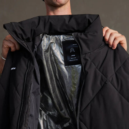 ANTHEM MEN'S WATERPROOF PUFFER JACKET - BLACK