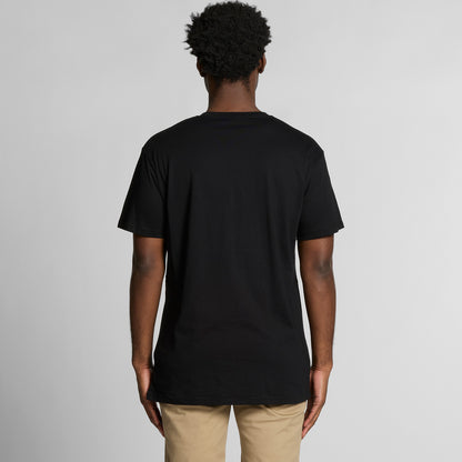 AS COLOUR STAPLE V NECK BLACK