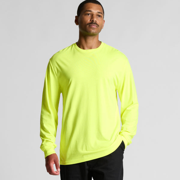 AS COLOUR BLOCK LS TEE – The Work Pit