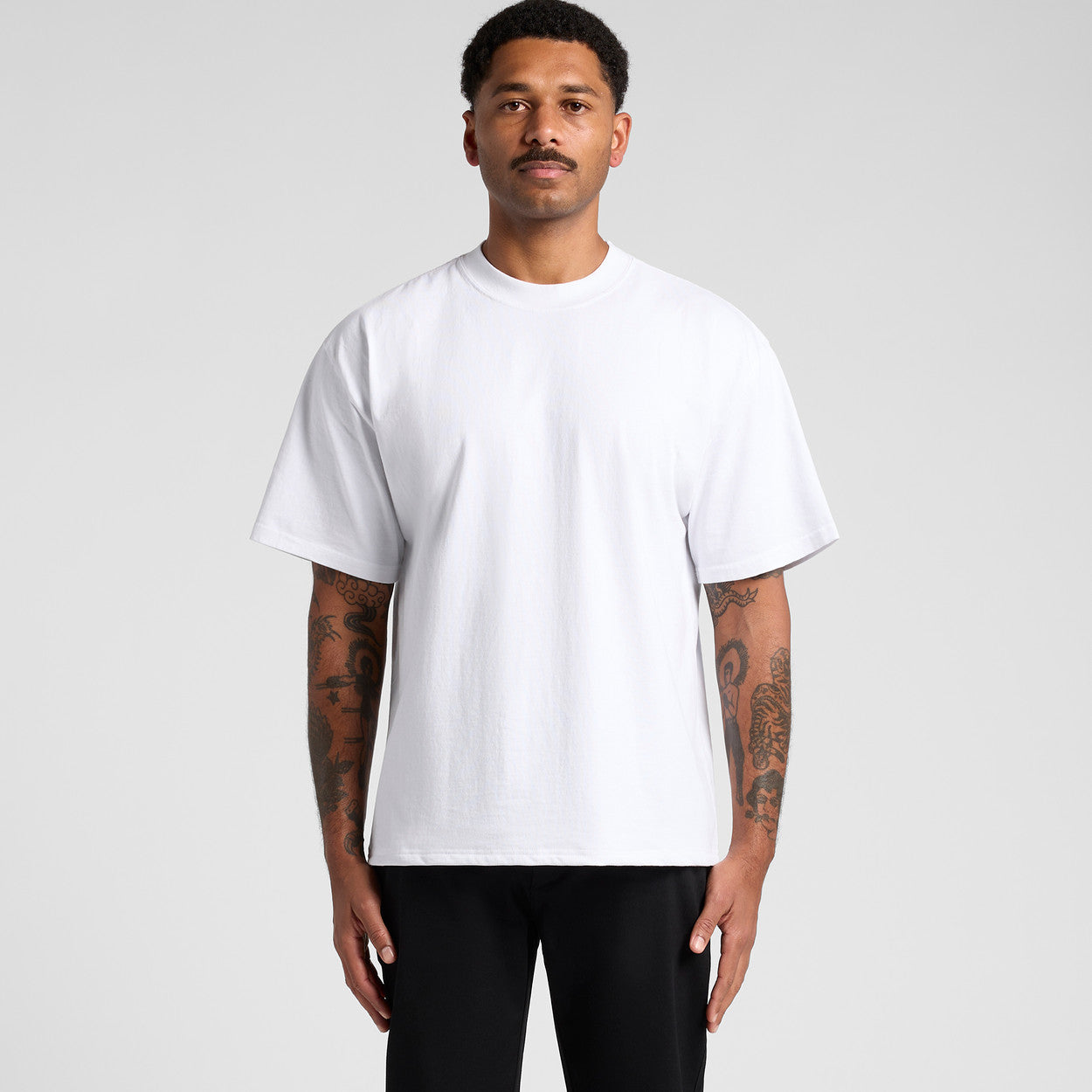 AS COLOUR HEAVY FADED MINUS TEE [-5cm]