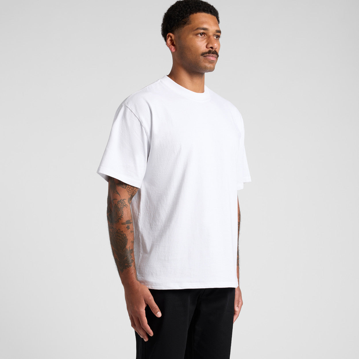AS COLOUR HEAVY FADED MINUS TEE [-5cm]