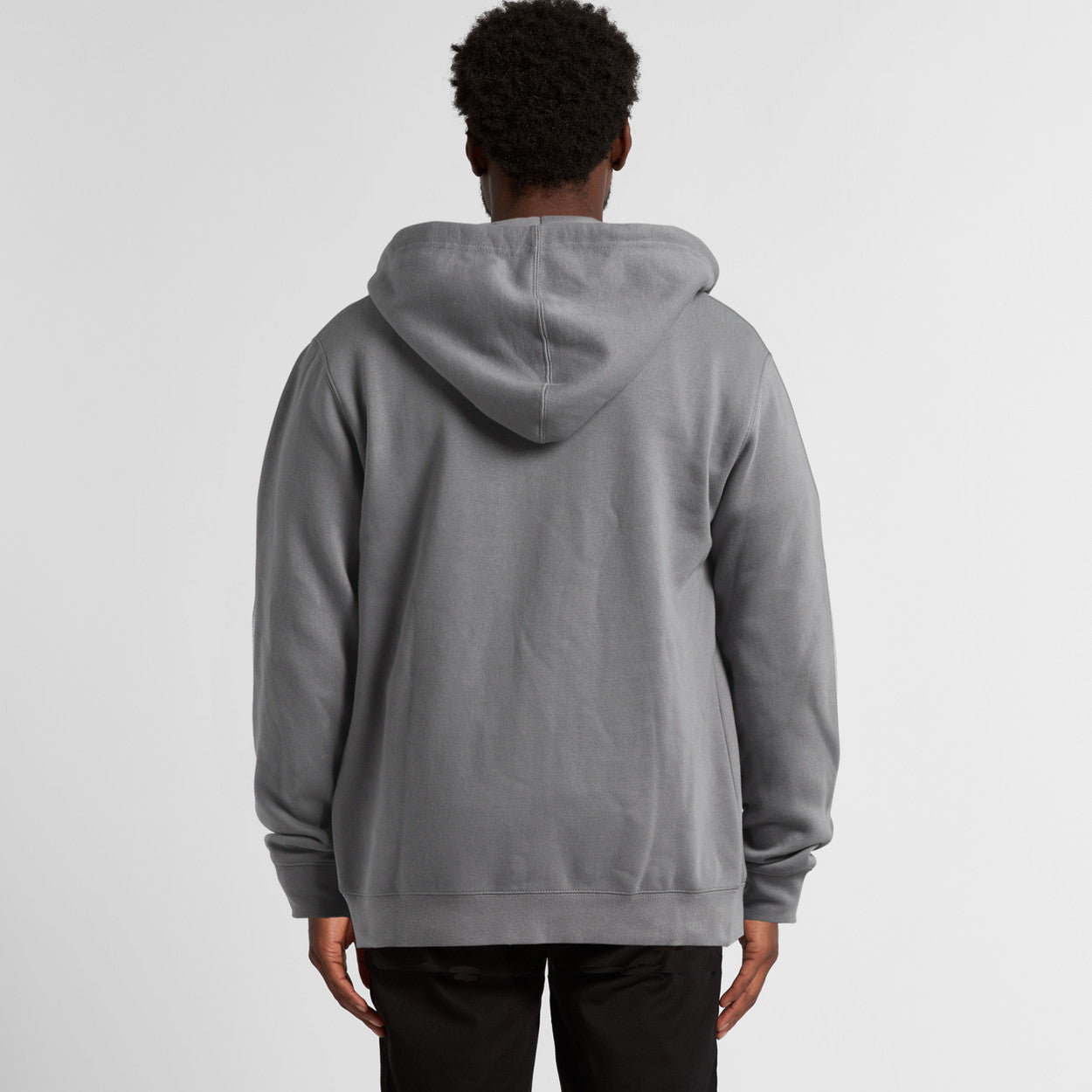 AS COLOUR STENCIL ZIP HOODIE