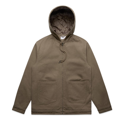AS COLOUR CANVAS HOODED JACKET
