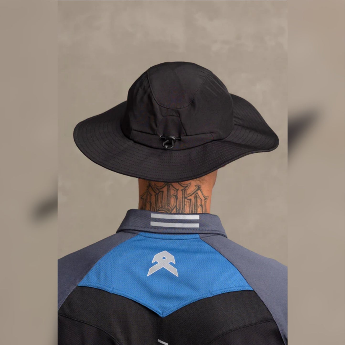 Wide Brim Hat with Legionares Flap
