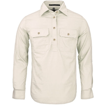 WOMEN'S PILBARA CLOSED FRONT LONG SLEEVE SHIRT