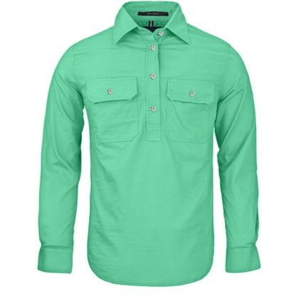 WOMEN'S PILBARA CLOSED FRONT LONG SLEEVE SHIRT