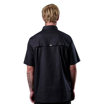 FXD SSH-3 SHORT SLEEVE SHIRT - BLACK