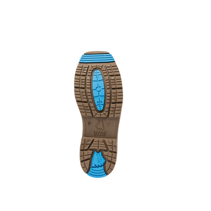 STEEL BLUE 813945 BLUE HEELER SAFETY BOOTS - BROWN