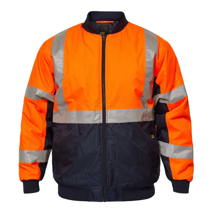 HI VIS BOMBER JACKET  - TAPE