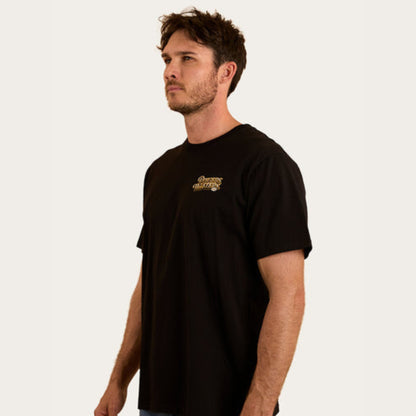 Cowboys can dance Mens Loose Fit T-Shirt - Black & Gold