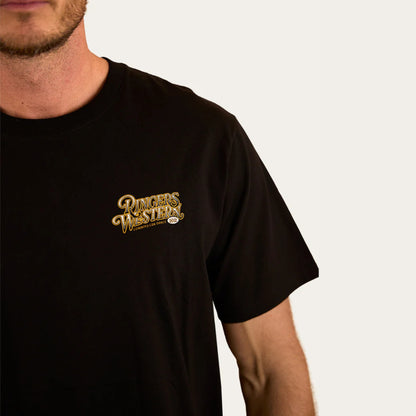 Cowboys can dance Mens Loose Fit T-Shirt - Black & Gold