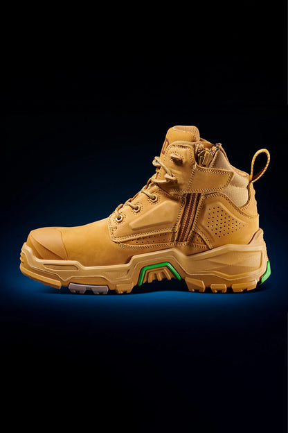 FXD - DURA X2 - NITROCORE™ MID CUT, HIGH PERFORMANCE WORK BOOTS - WHEAT