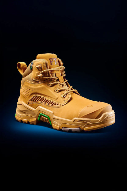 FXD - DURA X2 - NITROCORE™ MID CUT, HIGH PERFORMANCE WORK BOOTS - WHEAT
