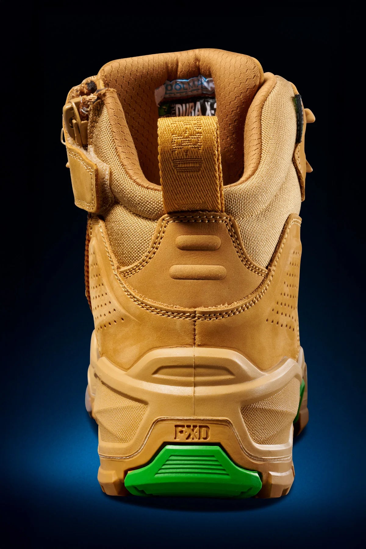 FXD - DURA X2 - NITROCORE™ MID CUT, HIGH PERFORMANCE WORK BOOTS - WHEAT