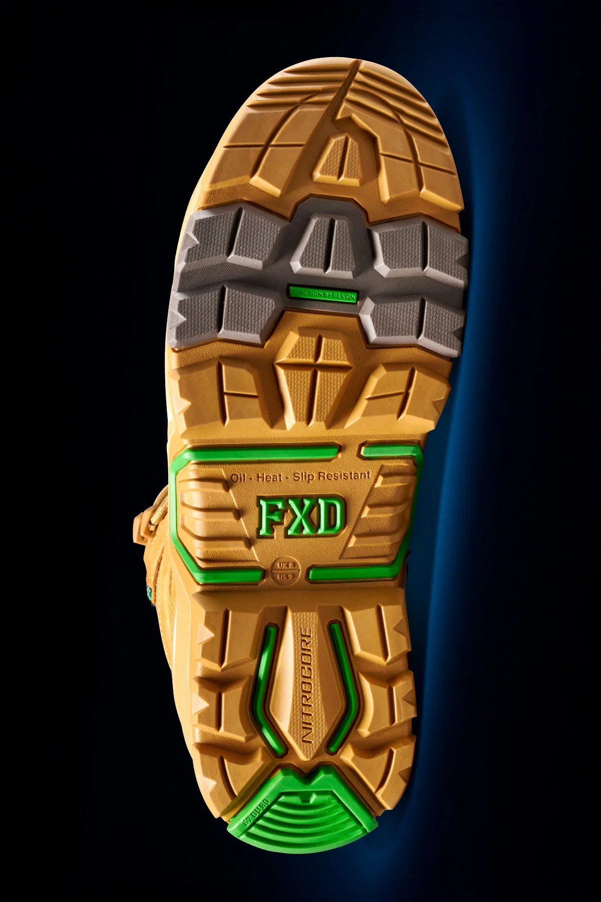 FXD - DURA X2 - NITROCORE™ MID CUT, HIGH PERFORMANCE WORK BOOTS - WHEAT