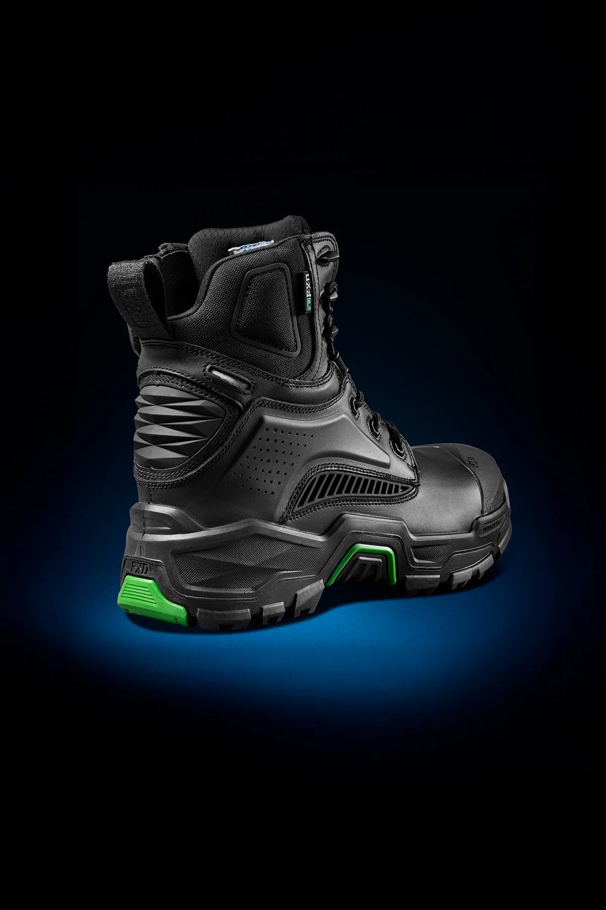 FXD - DURA X1 - NITROCORE™ HIGH CUT, HIGH PERFORMANCE WORK BOOTS - BLACK