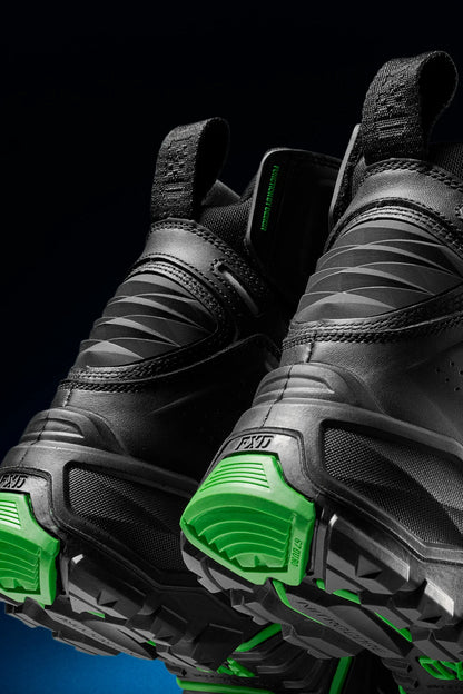 FXD - DURA X1 - NITROCORE™ HIGH CUT, HIGH PERFORMANCE WORK BOOTS - BLACK